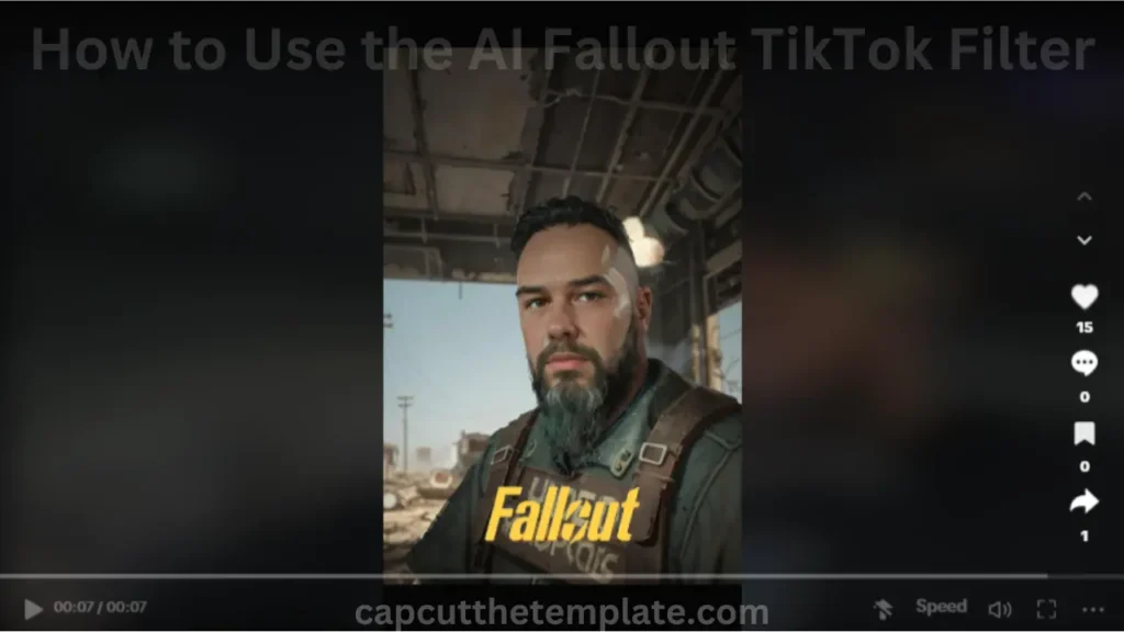 How can you get the AI Fallout TikTok filter?