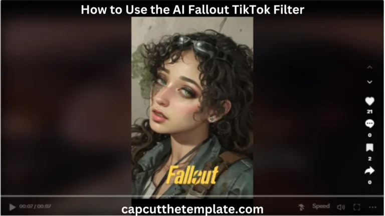 How to Use the AI Fallout TikTok Filter