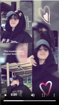 Blue Yung Kai CapCut Template